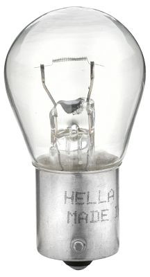 HELLA Halogen-Glühlampe, P21W, Long Life up to 3x longer lifetime, 12V, 21W, Sockelausführung Glühlampe: BA15s, Blister, VE: 2 Stück, 8GA 002 073-183