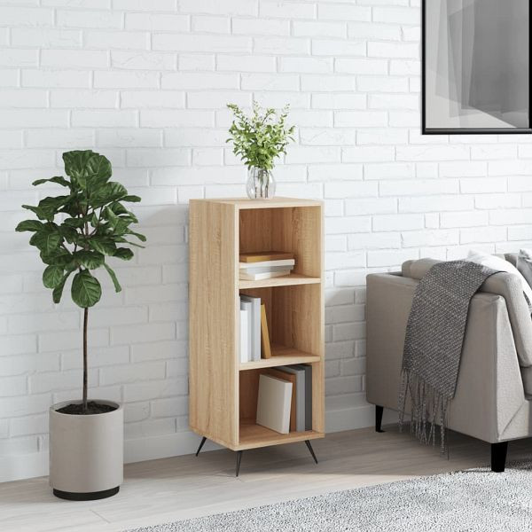 vidaXL Regalschrank Sonoma-Eiche 34,5x32,5x90 cm Holzwerkstoff, 828703