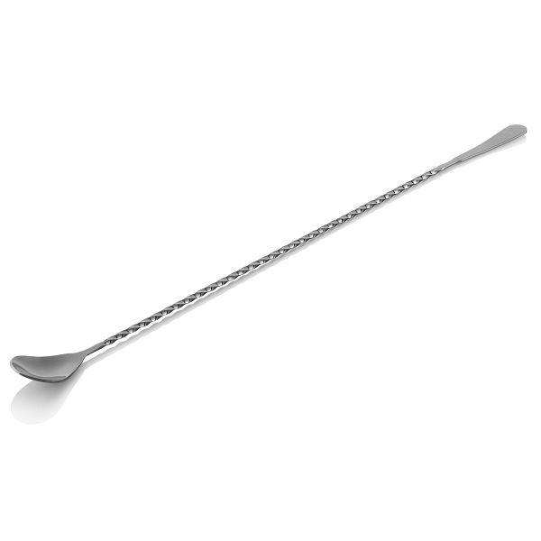 WAS Barlöffel Japanese Style NOCTURN, 40 cm, gun metal, Chromnickelstahl 18/8, 8316041