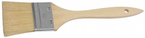 FM Professional Backpinsel 24,5 cm, 6 cm Naturborsten mit Holzgriff, VE: 6 Stück, 21520