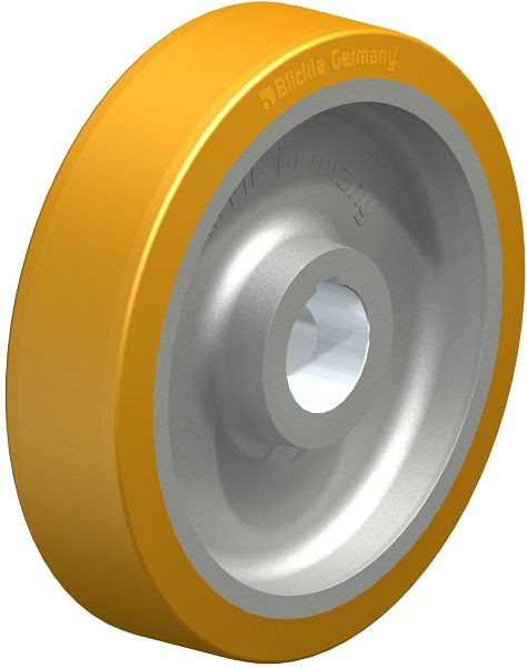 Blickle GTHN 602/120H7 Rad aus Blickle Extrathane®, Hellbraun, 754427