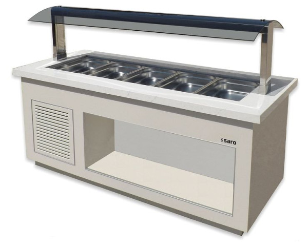 Saro Salatbar Premium Line SB-K170 weiß, für 4x 1/1 GN, 366-2005