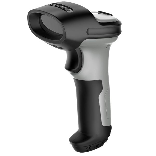 inateck 1D Bluetooth Barcode Scanner, Wireless, Kabellos, 180 Tage Standby-Zeit, 35m Funkreichweite & 2600 mAh Langzeitbatterie, BCST-70_gray