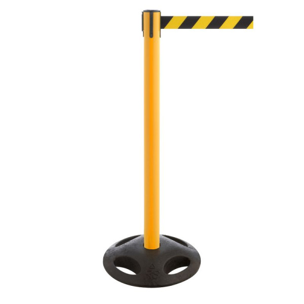 Stein HGS Personenleitsystem -P-Line Utility Safety-, gelb, schwarz/gelb diagonal (schraffiert), mit Sicherheitsverschluss (selbstlösend), 15161-0203