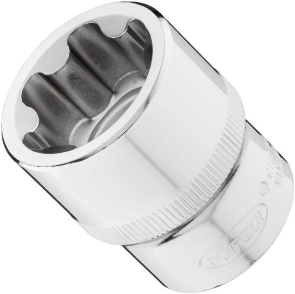 VIGOR T+ Steckschlüsseleinsatz, 1/2″, EP Profil, SW E28+, V7920-EP28