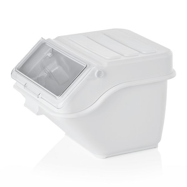 WAS Zutaten-/Lagerbehälter mit Polycarbonat Deckel, 40 Liter, Polypropylen, 9214400