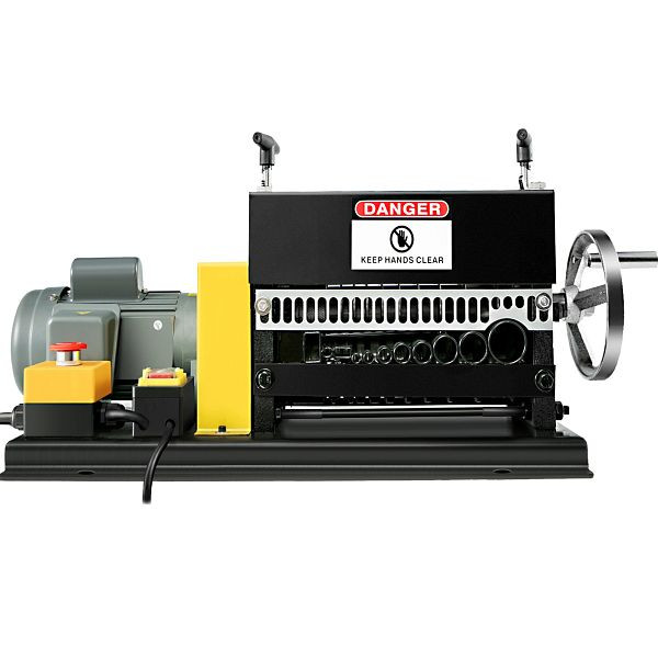 VEVOR Kabelschälmaschine elektrisch 1.5-38mm Kupferschrott 400W 1400RPM Abisoliermaschine mit 10 Löchern kabelabisoliermaschine, SDT-WRA35BXJ00001V2