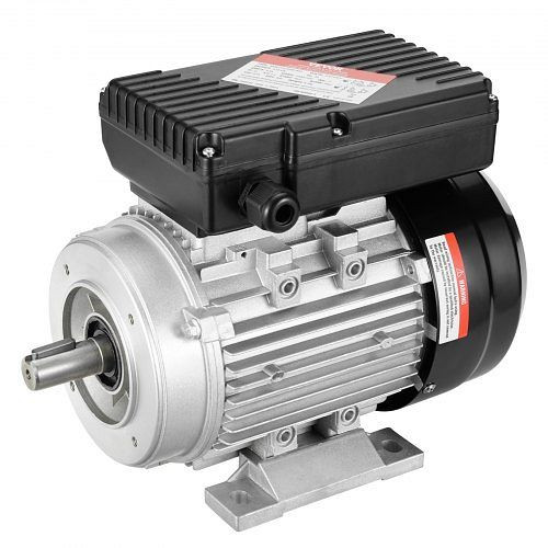 VEVOR 0,55kW Wechselstrommotor 1400U/min AC220-240V 4,5A 1-phasig 19mm Keilwelle, TYJLIECDJ1723M99FV7