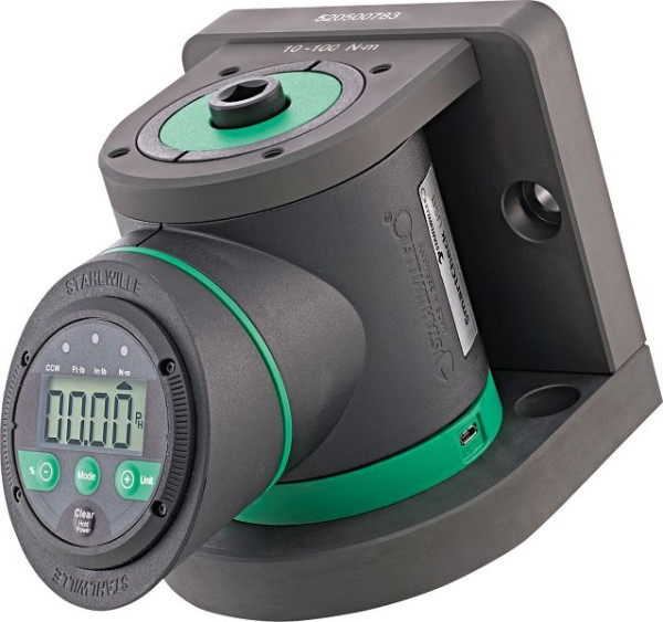 STAHLWILLE Drehmoment-Prüfgerät SmartCheck USB Mess-Breite 80-800 Nm Innen-4kant 3/4", 96521210