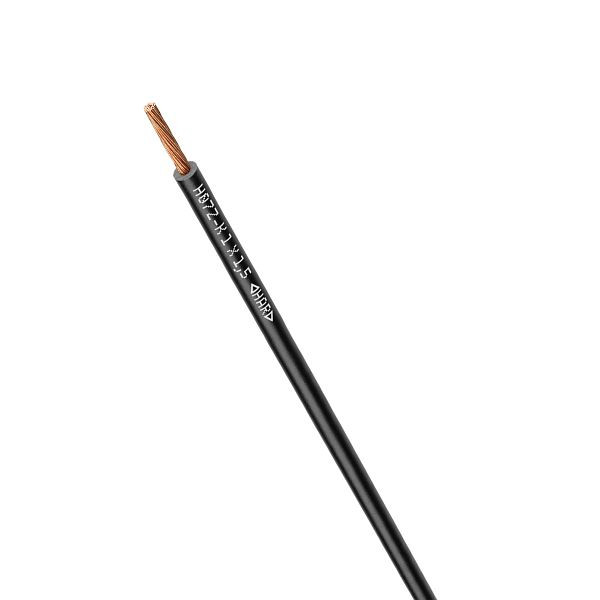 LAPP Einzelader H07Z-K 90°C 1X10, Schwarz, VE: 500 Meter, 4726015/500