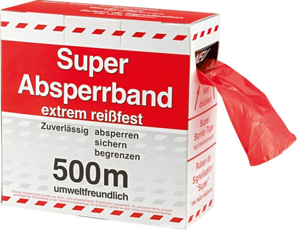 STAHLWILLE VDE-Absperrband Nr.12191 VDE Länge 500 m Breite 80 mm, 77030702