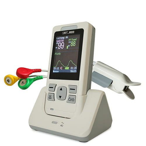 MBS Medizintechnik RESCUE-Monitor M800 EKG & Pulsoximeter in einem Gerät, 102080