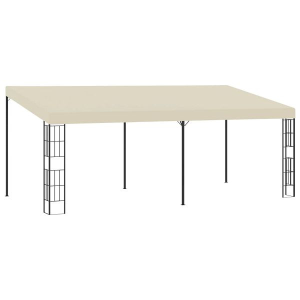 vidaXL Wand-Pavillon 3x6 m Creme Stoff, 47989, 8719883771137