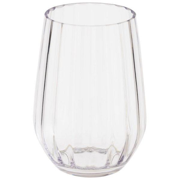 APS Trinkbecher PERFECTION, Ø 8 cm, H: 11,5 cm, 330 ml, Tritan, transparent, VE: 12 Stück, 10543