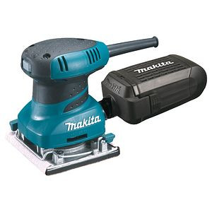 Makita Faust-Schwingschleifer 200 W, 112x102mm, 14.000 min-1, im MAKPAC, BO4558J