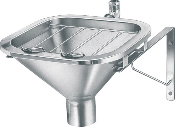 KWC Fäkalausguss, Sirius, Edelstahl, 470x360x580 mm, Klapprost, 2000101175