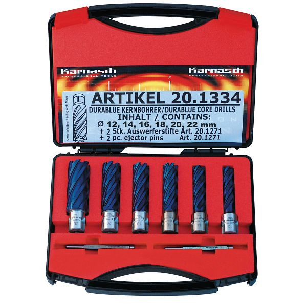 Metallkraft Kernbohrer-Set BLUE-LINE PRO 55 Weldon, 38720.1334