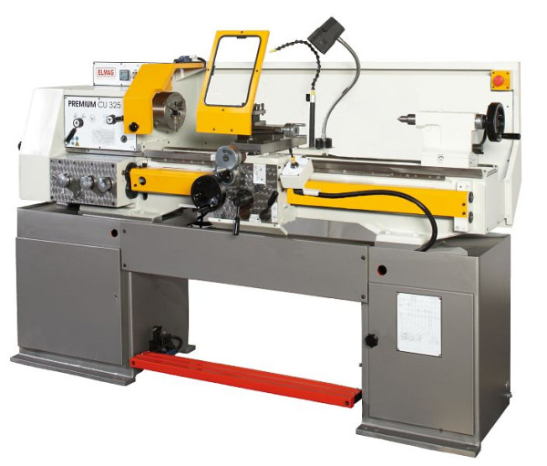 ELMAG Universal-Drehmaschine, PREMIUM CU 325 RD - Vario Spitzenweite 1000mm-, inklusive Röhm-Drehfutter, 88601