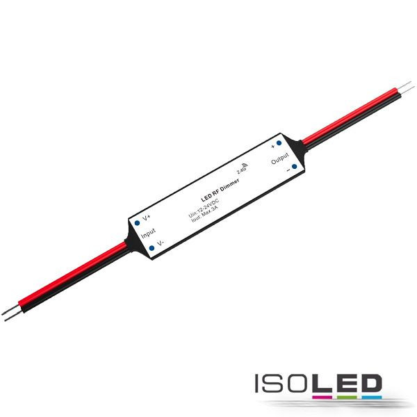 ISOLED Sys-Pro Funk Mesh PWM-Dimmer Mini, 1 Kanal, 12-24V DC 3A, 114436