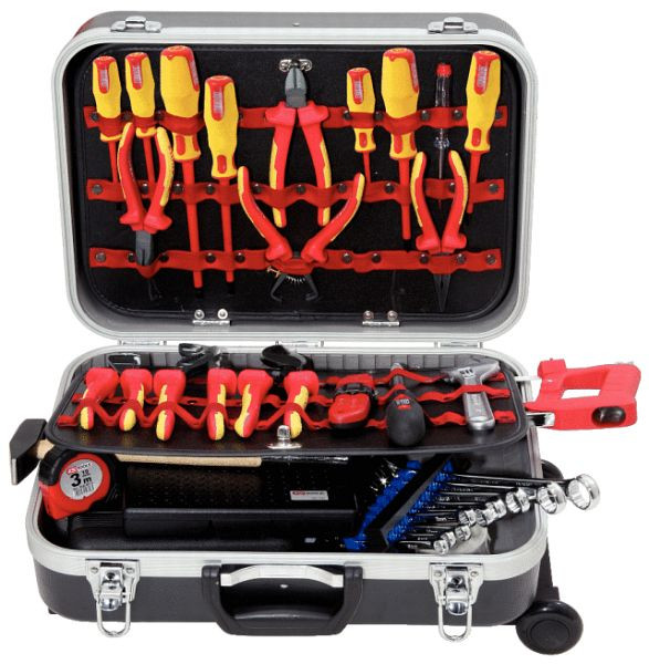 KS Tools Premium Max Elektriker-Werkzeugkoffer, 195-teilig, 117.0195