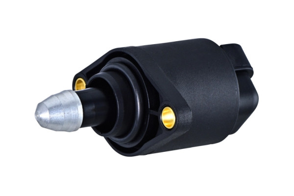 HELLA Leerlaufregelventil, Luftversorgung, 12V, 4-polig, geschraubt, elektrisch, Anzahl der Befestigungsbohrungen: 2, mit Dichtungen, 6NW 358 192-131