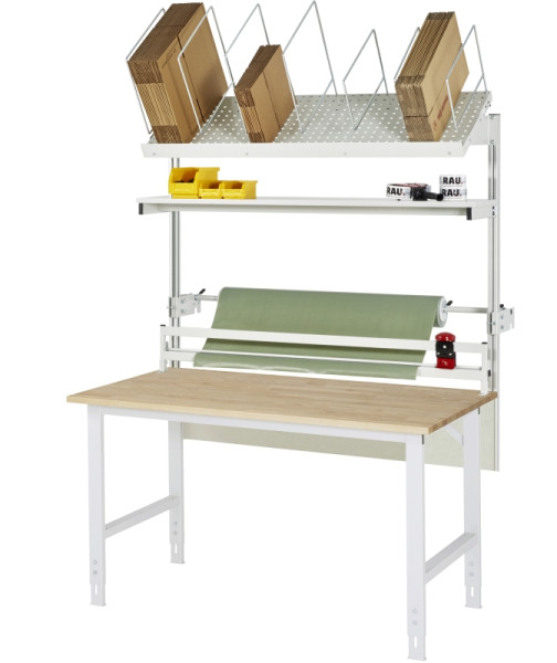 RAU Packtisch Komplettset 03, AT-Tom, B1500 x T1000, B-Platte, 06-625B10-15-VP03.12