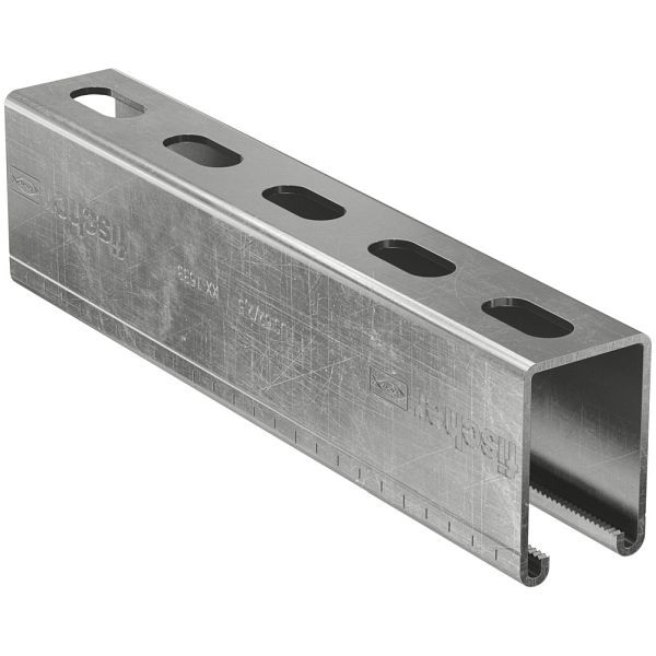 Fischer Montageschiene FUS 62/2,5 - 6 m nicht rostender Stahl A4, 557765