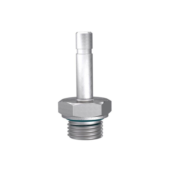 Riegler Gewinde-Stecknippel, G 3/8, Stecknippel 10 mm, ES 1.4404, 135302
