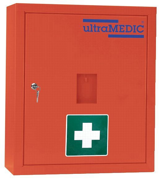ultraMEDIC Anbau-Verbandschrank ultraTOP-LOCKER "023", ohne Inhalt, orange, SAN-0067-OR