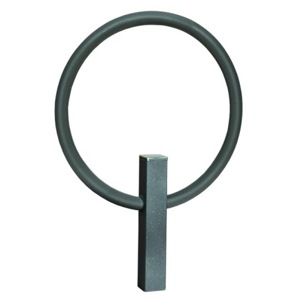 Stein HGS Anlehnbügel -Giro-, 800mm/ feuerverzinkt/ohne Farbe, zum Aufdübeln, 35732