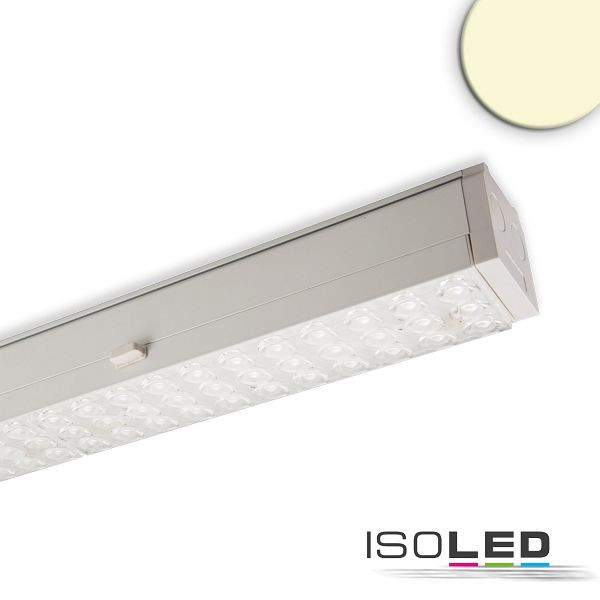 ISOLED FastFix LED Linearleuchte S, IP40, 1,5m, 25-75W, 3000K, 30°, 1-10V dimmbar, 113971
