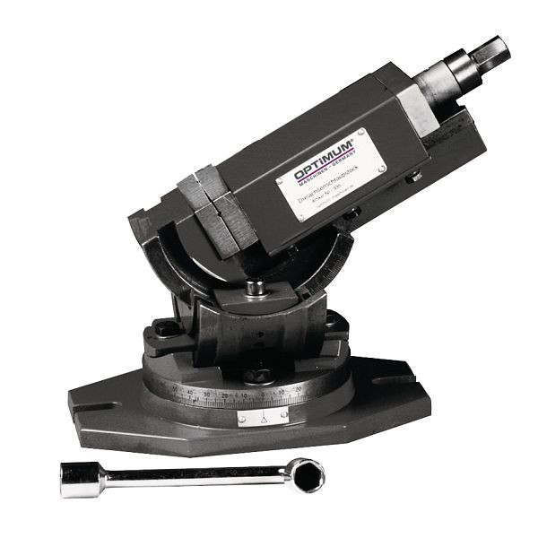 Optimum Dreiachsenschraubstock MV3-75, 3354175, 4030635007071