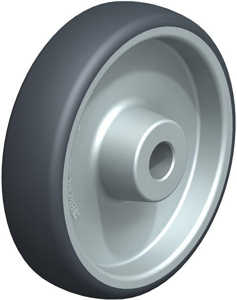 Blickle TPA 160/20R Rad aus Thermoplastisches Gummi-Elastomer, Grau, 746945