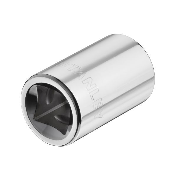Stanley 1/2" 6-Kant Stecknuss 17 mm mit MaxiDrive-Profil, STMT86517-0