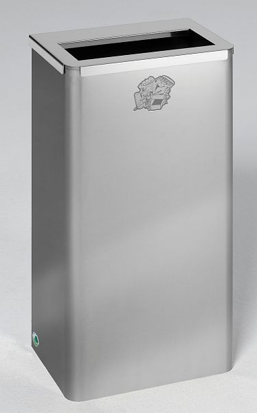 VAR Papierkorb B 31, Edelstahl, Edelstahl, 28540, 4030695285402