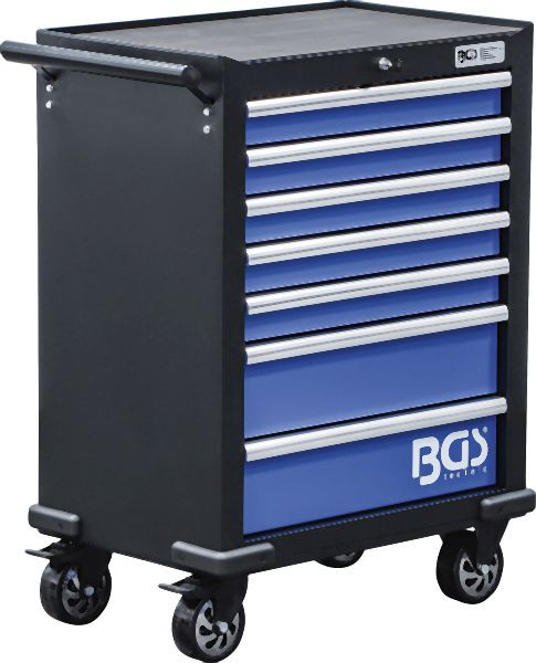 BGS Werkstattwagen, 7 Schubladen, leer, 4204, 4026947042046