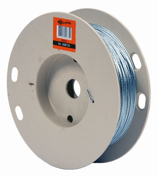 Gallagher Drahtlitze 2,0mm - 3kg - 200m, 008759, 8713235008759