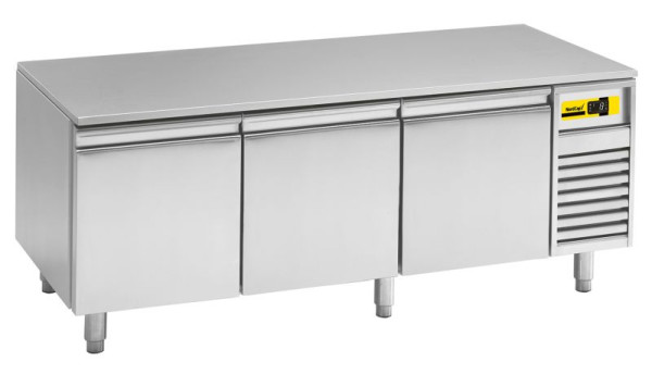 NordCap Unterbaukühltisch UKT 3ZG, für GN 1/1, steckerfertig, Umluftkühlung, 46711113002-0-N-0