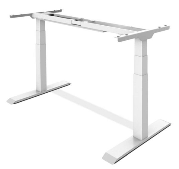 Deskin Tischgestell FLEX MODUL Weiß, Weiß RAL 9016, 250 x 205 x 580-1230 mm, 346530