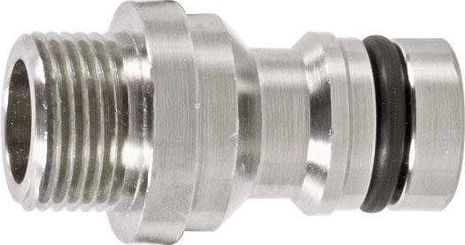 GEKA plus-Gerätestecker "Stecksystem", AG G 1/2" MS Ni, VE: 5 Stück, 46.1710.8