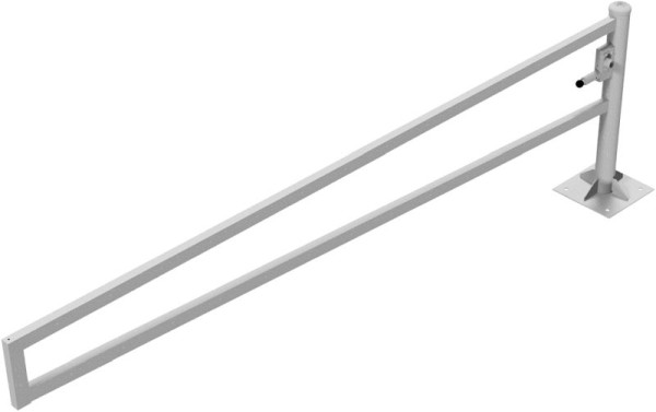 Schake Drehbare Wegesperre, selbsteinrastende Verriegelung 3,50m mit Dreikantverschluss, 4013_35FP