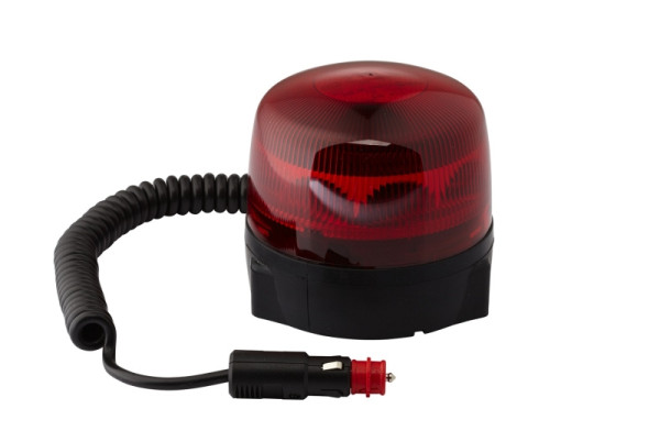 HELLA LED-Blitz-Kennleuchte, RotaLED, 12/24V, rot, Anbau/Magnetbefestigung, 2XD 012 878-221