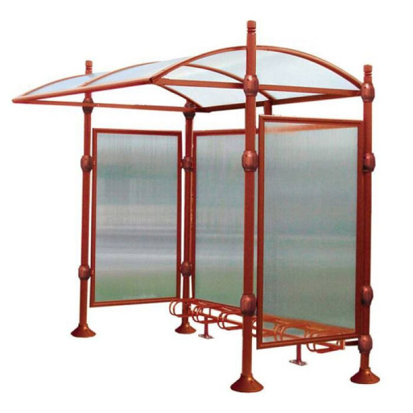 Stein HGS Rückwandverkleidung für Überdachungssystem -Trend- und -Bowl-, RAL 8017 schokoladenbraun /, VE: 2 Stück, 23797