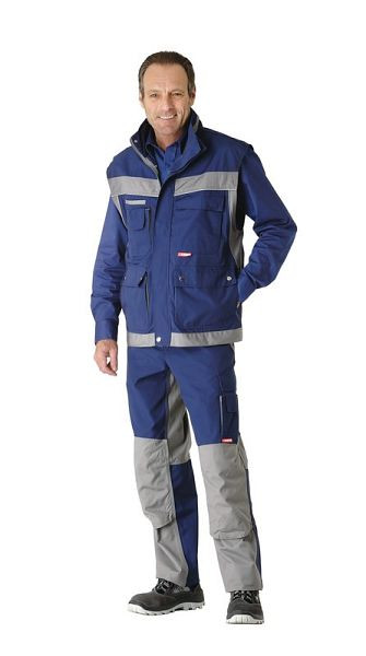 Planam Plaline Weste, marine/zink, Größe 4XL, 2532068