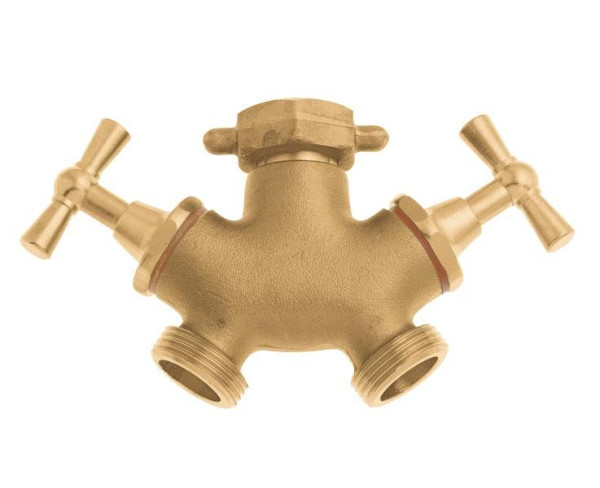 GEKA plus-Zweiwegeventil, IG - 2 x AG G 3/4" MS, 34.3332