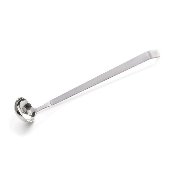 WAS Kitchen Tool 2160 Saucen-/Dressinglöffel, 33 cm, Chromnickelstahl, 2161060