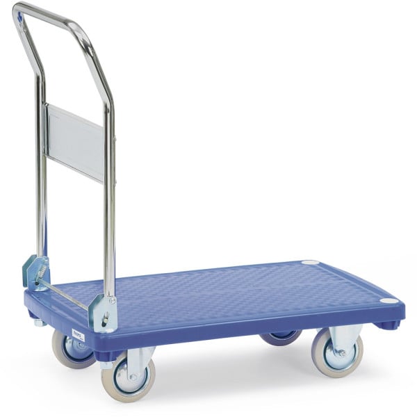 Fetra Kunststoffplattenwagen, Ladefläche 810 x 500 mm, 3130