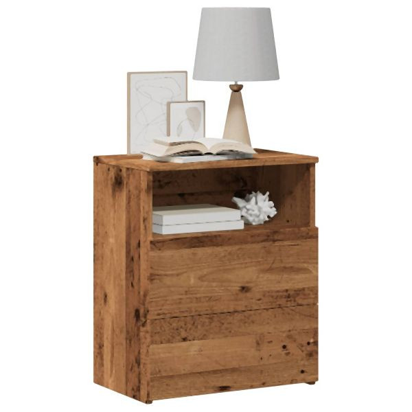 vidaXL Nachttisch Altholz-Optik 50x32x60 cm Holzwerkstoff, 856564