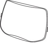 3M Speedglas Vorsatzscheibe außen, 52 70 70, VE: 50 Stück, 7100016690