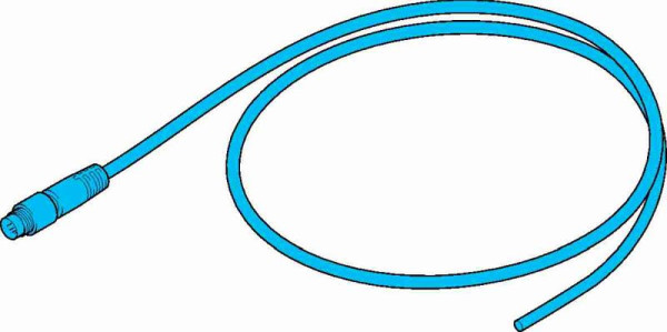 di-soric BSHM-Z-2/8A Anschlusskabel, Länge 2.000 mm, gerade / offenes Kabelende, 203269